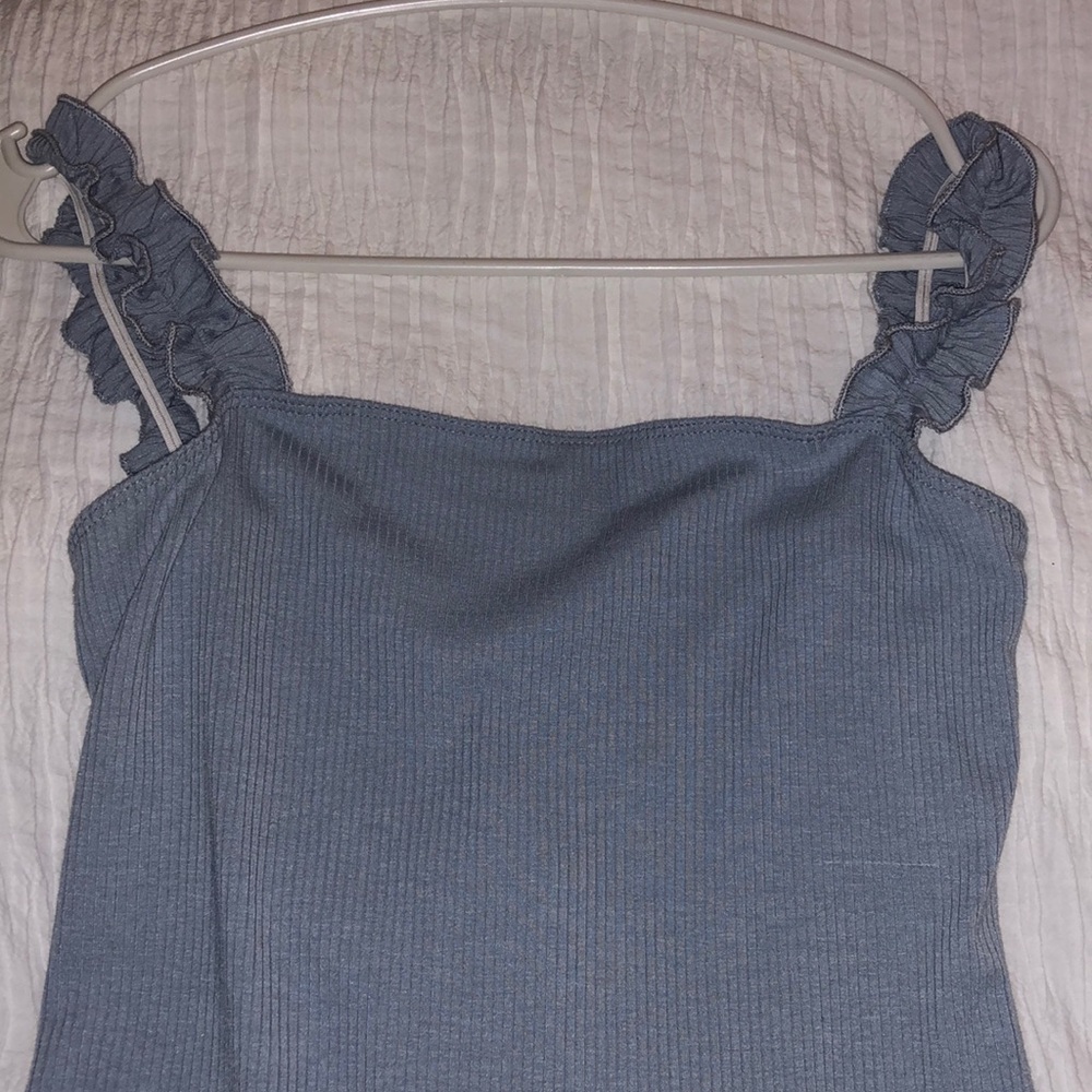 Baby blue bodysuit